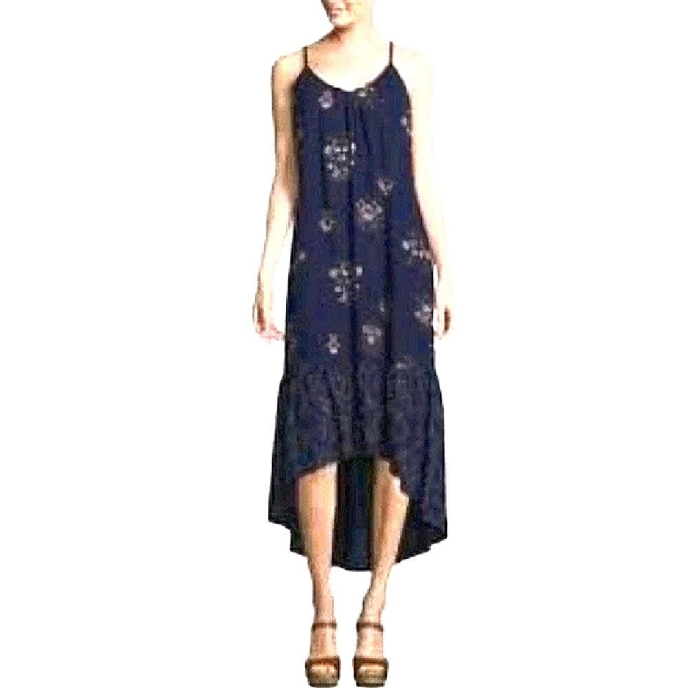 Strappy High-Low Maxi Dress | XXL